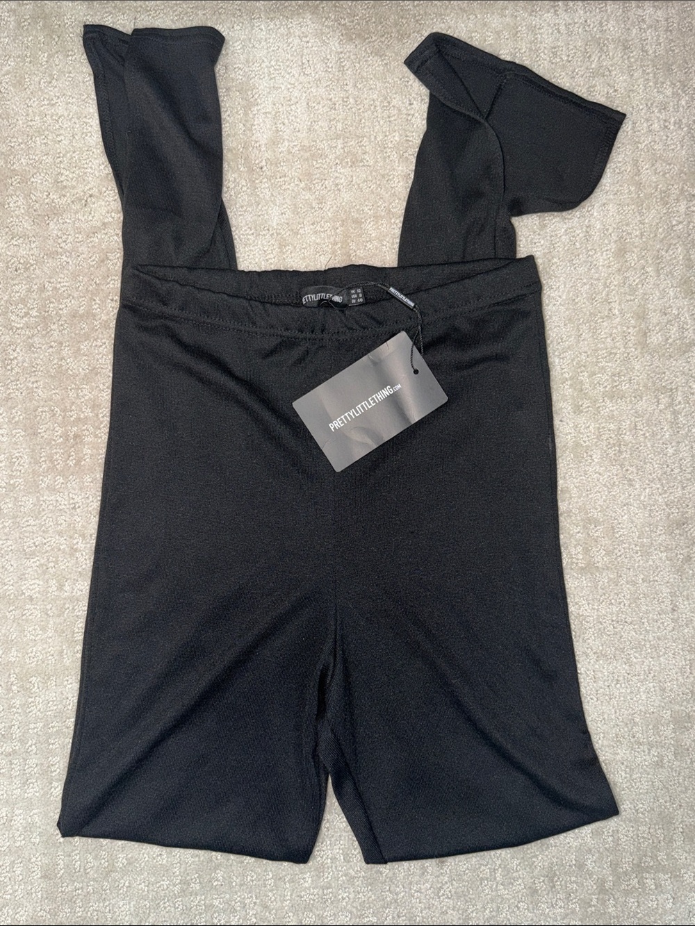 PrettyLittleThing Black Women's Leggings with Tag